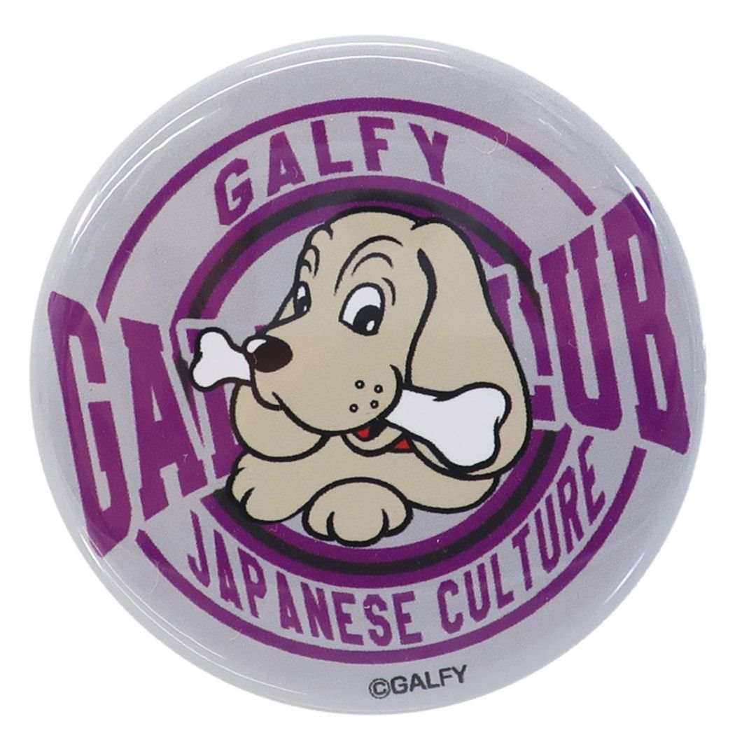 缶バッジ GALFY ガルフィー 44mm カンバッジ グレー ゼネラルステッカー ファッション雑貨 プレゼント 男の子 女の子 ギフ