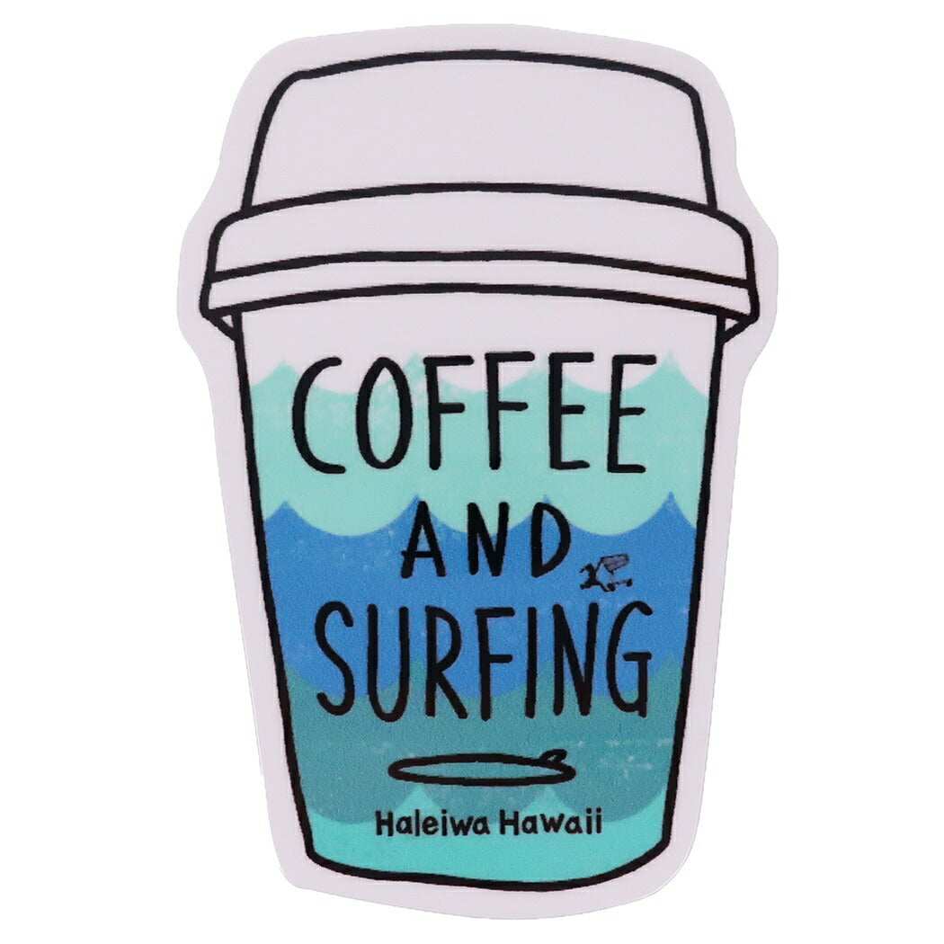 防水 ステッカー HALEIWA HAPPY MARKET ダイカット シール HHM-020 ハレイワ ゼネラルステッカー おしゃれ プレ