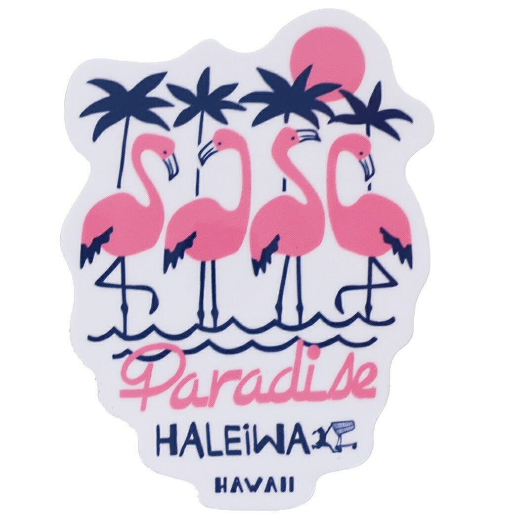 防水 ステッカー ダイカット シール HALEIWA HAPPY MARKET HHM-089 ハレイワ グッズ コレクション ゼネラルステッカー お
