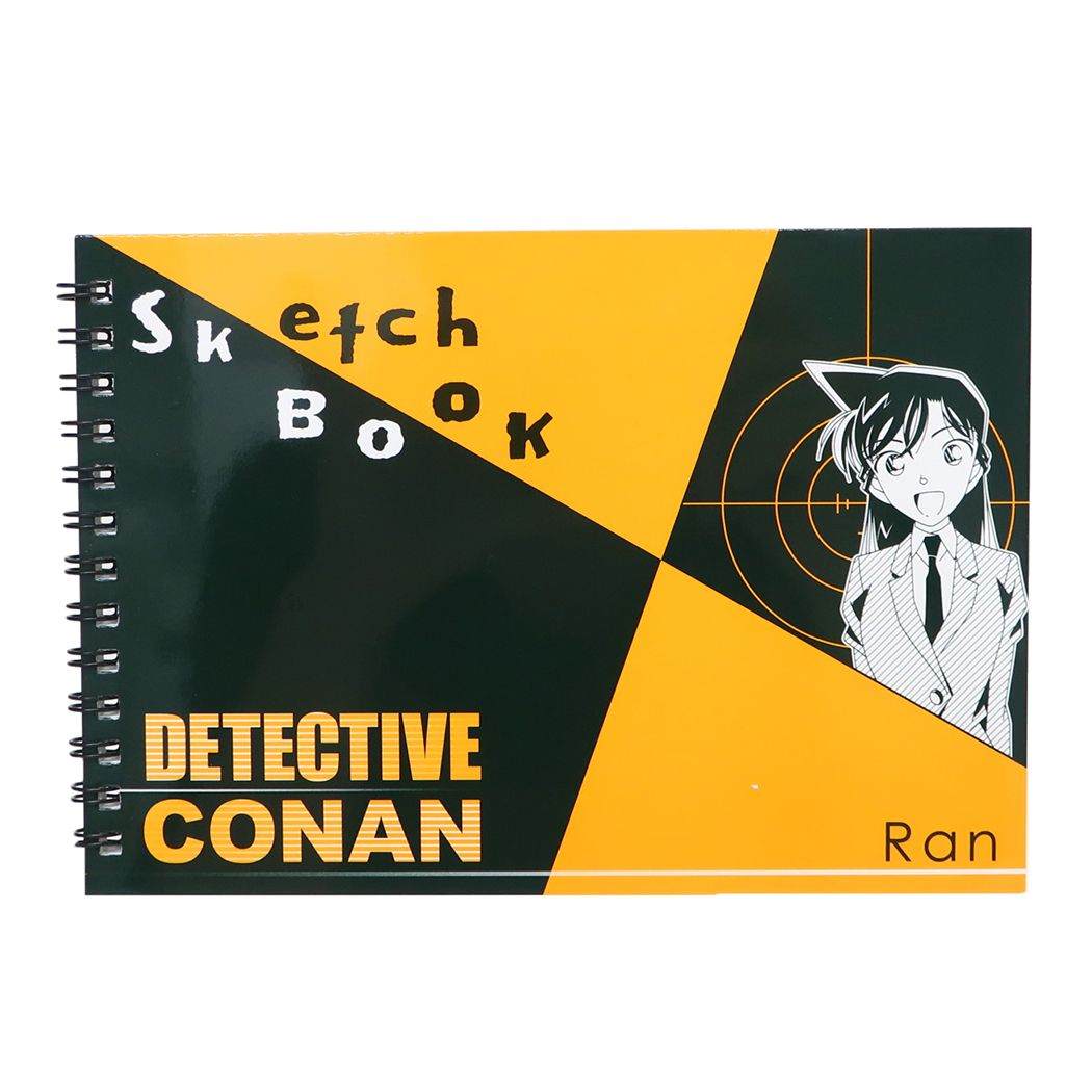 名探偵コナン 図案スケッチブック お絵かき帳 毛利蘭 少年サンデー アニメキャラクター
