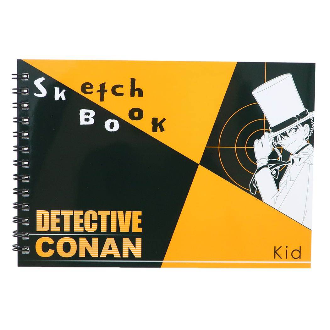 名探偵コナン 図案スケッチブック お絵かき帳 怪盗キッド 少年サンデー アニメキャラクター