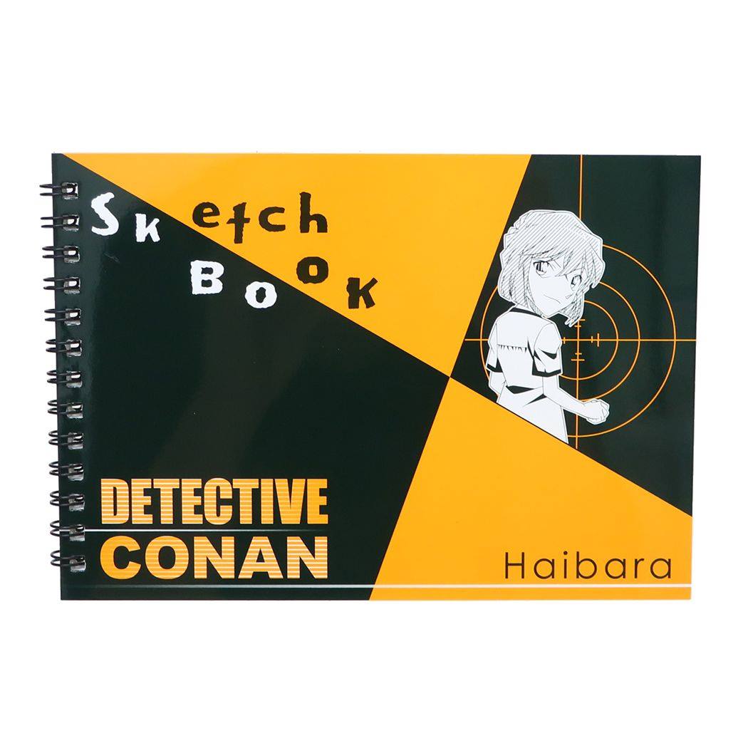 名探偵コナン アニメキャラクター お絵かき帳 図案スケッチブック 灰原哀 少年サンデー