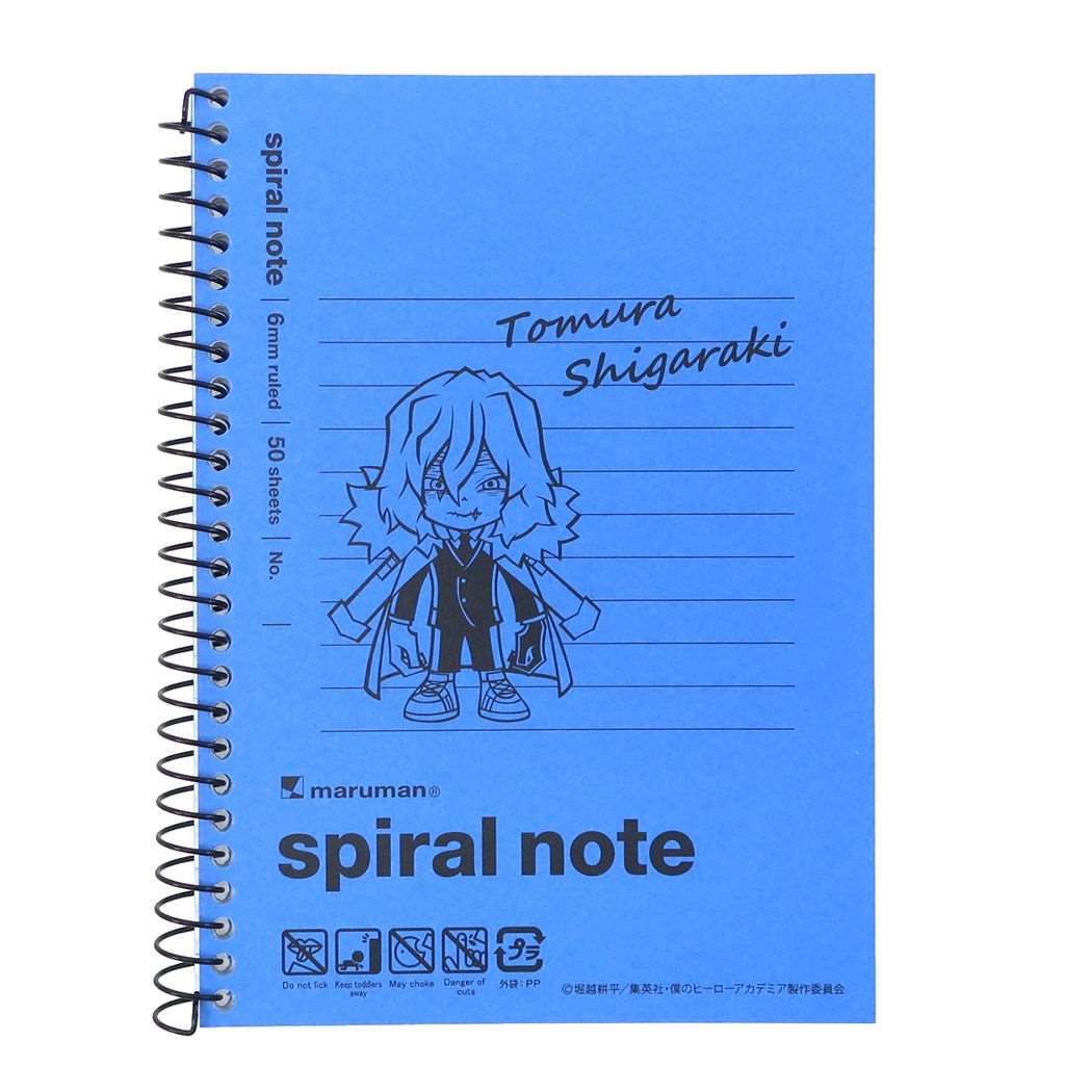 僕のヒーローアカデミア グッズ リングノート アニメキャラクター A6ノート 死柄木弔