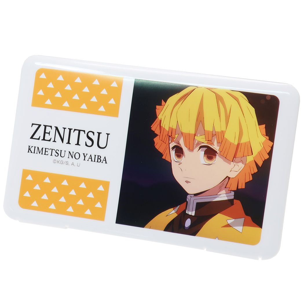 鬼滅の刃 抗菌 マスクケース 我妻善逸 不織布マスク携帯ケース 少年ジャンプ ハセプロ プレゼント 男の子 女の子 ギフト