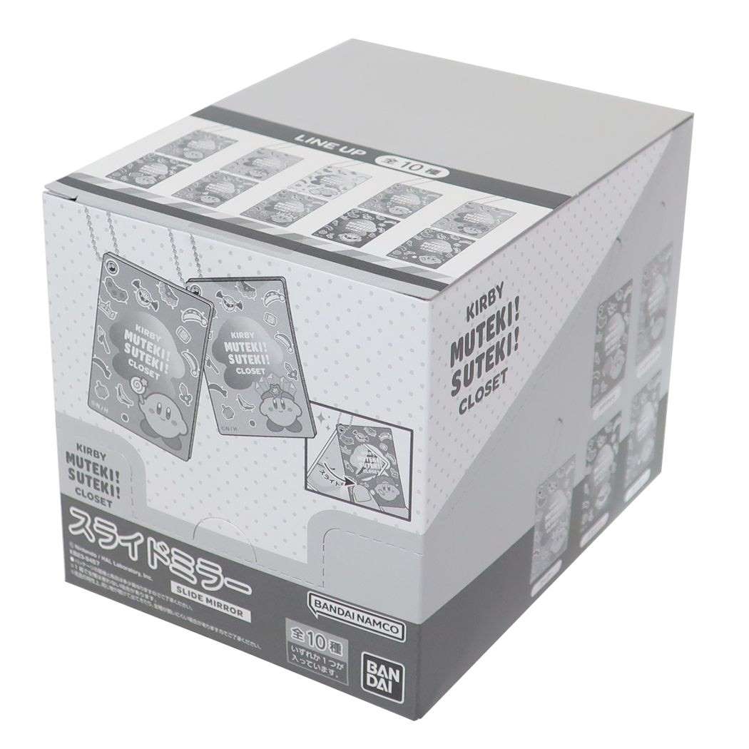 星のカービィ スライドミラー10個入り コンパクトミラー MUTEKI SUTEKI CLOSET 任天堂 キャラクター