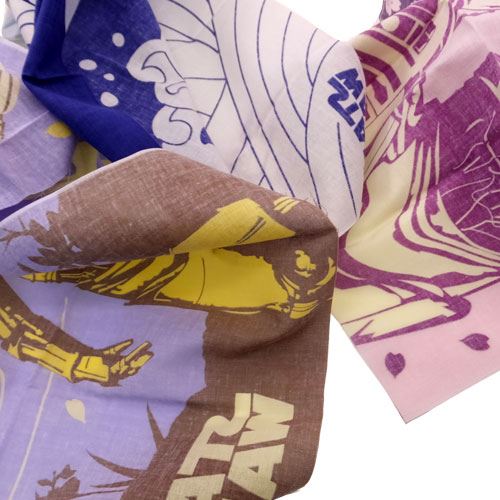 スターウォーズ R2-D2 富士山 和柄てぬぐい STAR WARSジャパニーズタオル シネマコレクション メール便可 プレゼント 男