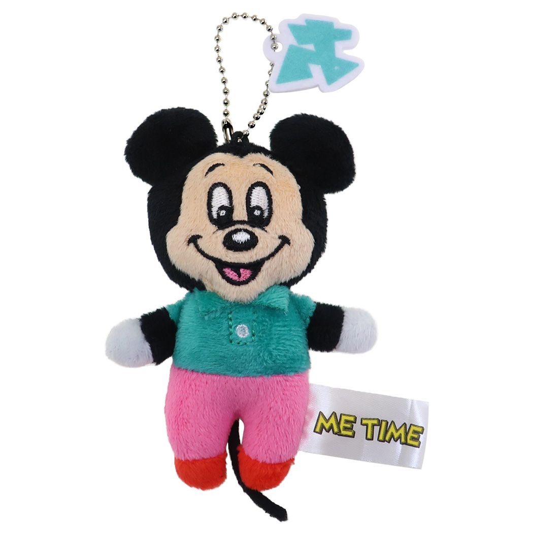 ミッキーマウス ディズニー キャラクター マスコット マスコットホルダー ボールチェーン