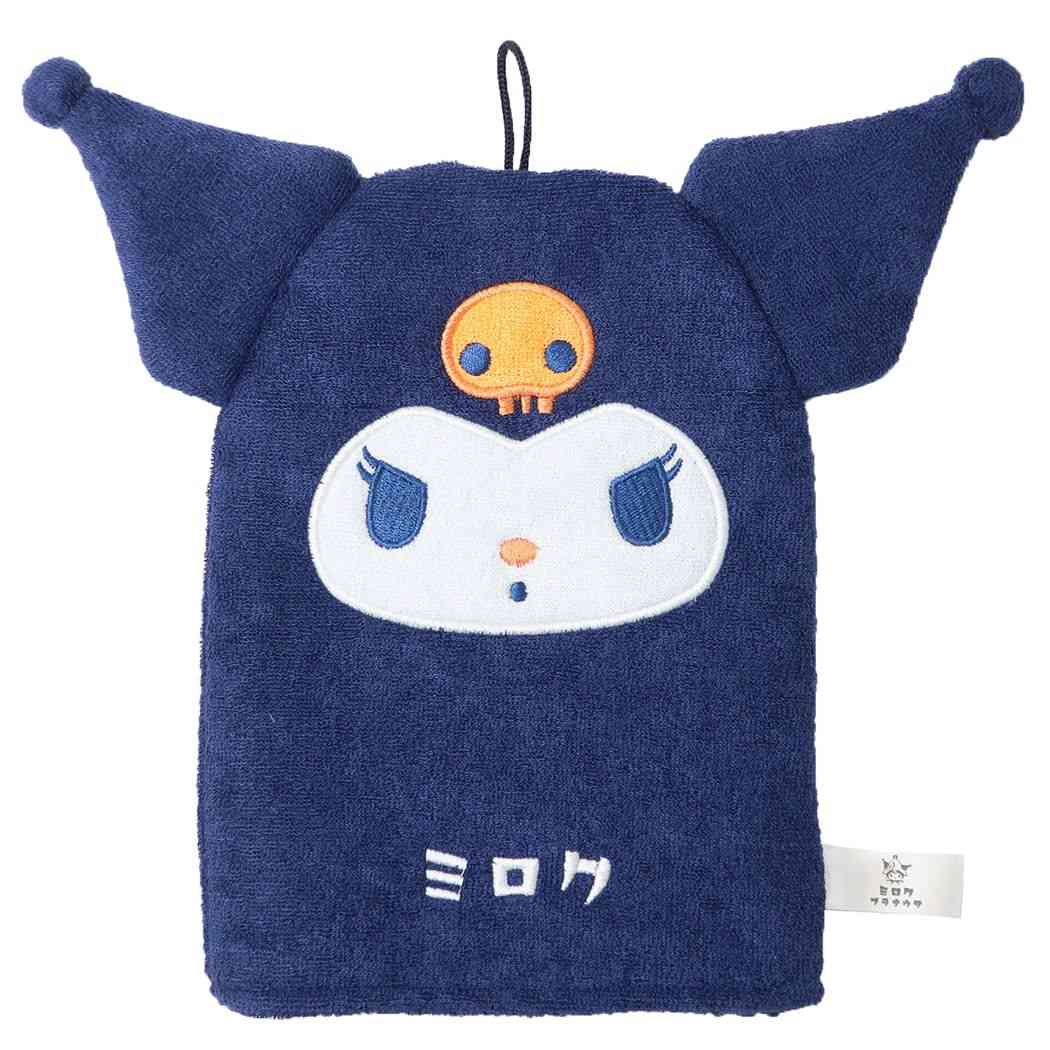 クロミ キャラクター バス用品 KUウォッシュミトン サンリオ