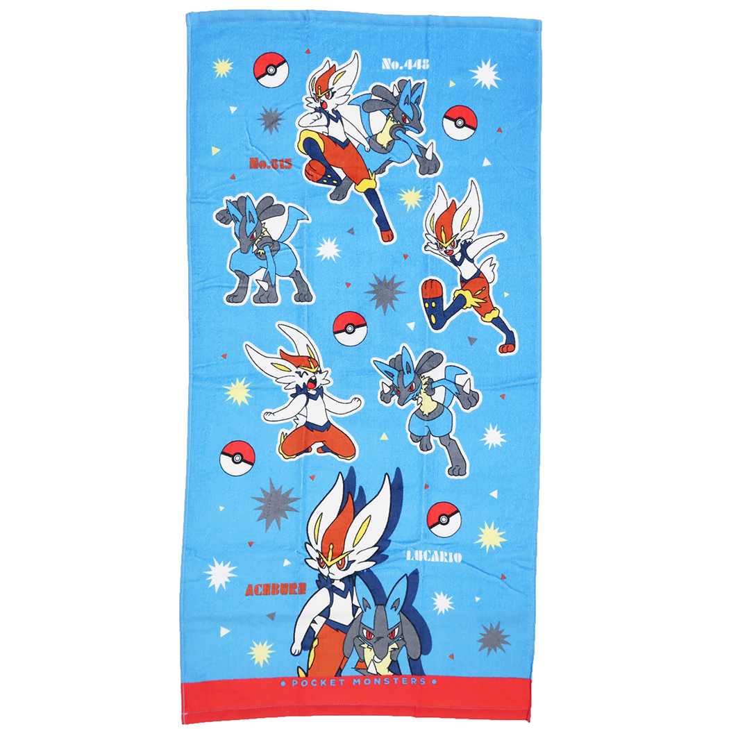 ポケットモンスター グッズ バスタオル ポケモン キャラクター プレゼント 男の子 女の子 ギフト