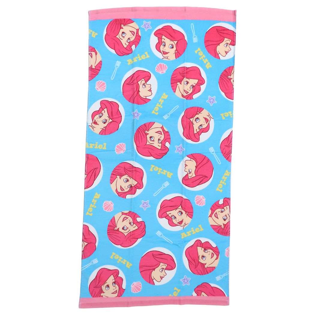 リトルマーメイド プリントビッグタオル バスタオル プリンセス
