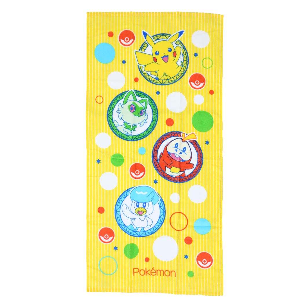 ポケットモンスター バスタオル コンパクトバスタオル M4884 ポケモン 林タオル