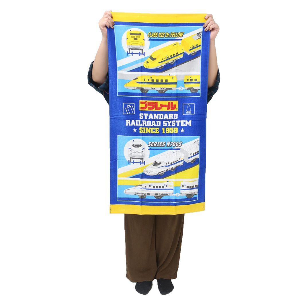 プラレール ジャガードタオル バスタオル ウエスト 鉄道 キャラクター