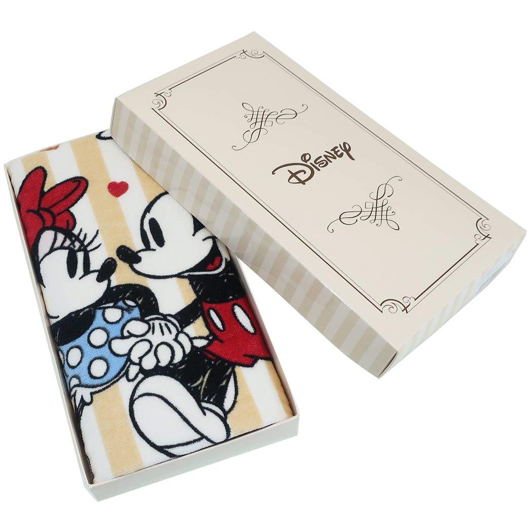 ミッキー&ミニー ディズニー キャラクター ボックス入り フェイスタオル ご挨拶 タオルギフト ファンデイズ プレゼント 男の子 女の