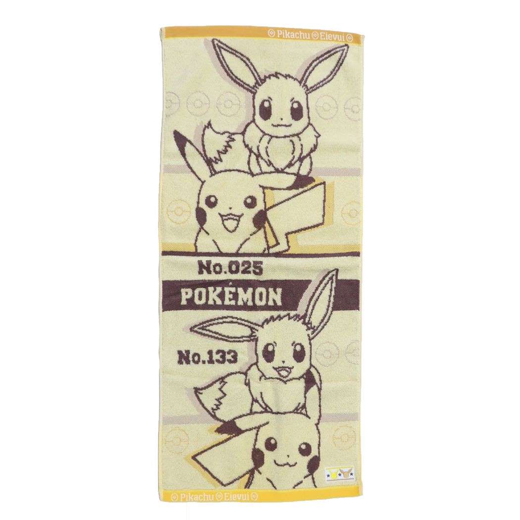 ポケットモンスター ポケモン キャラクター フェイスタオル ジャガードロングタオル F/T N2004 フォト