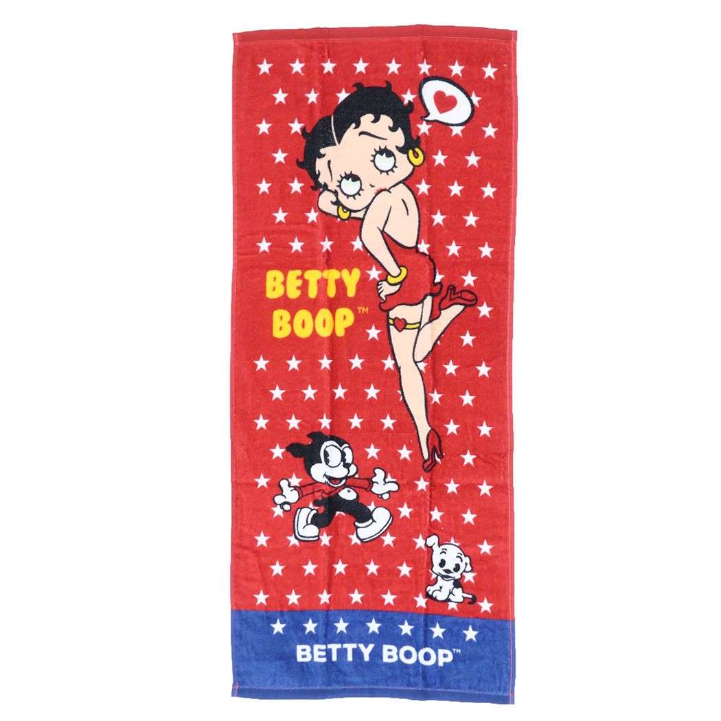 ベティ・ブープ フェイスタオル シャーリングタオル ベティーバー BETTY BOOP 林タオル
