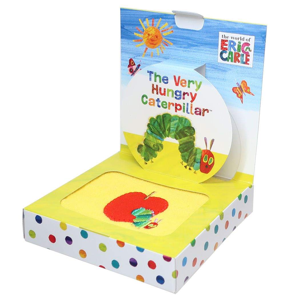 はらぺこあおむし 絵本キャラクター タオルギフト ボックス入りミニタオル エリックカール プレゼント 男の子 女の子