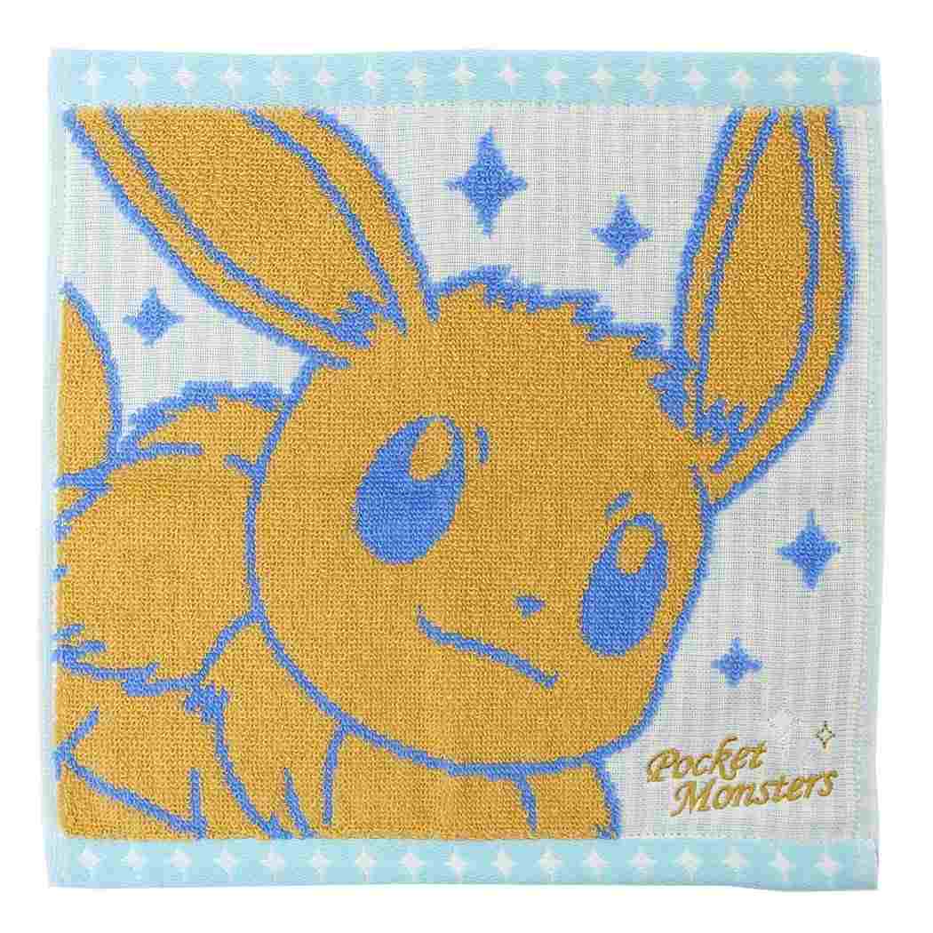 ポケットモンスター 片面ガーゼハンカチタオル ミニタオル N2008 イーブイ ポケモン キャラクター