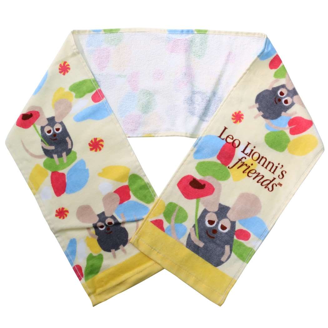 レオレオニ マフラータオル グッズ 通販 スマート ロングタオル フレデリック カラフルストーリー プレゼント 男の子 女の子 ギフト