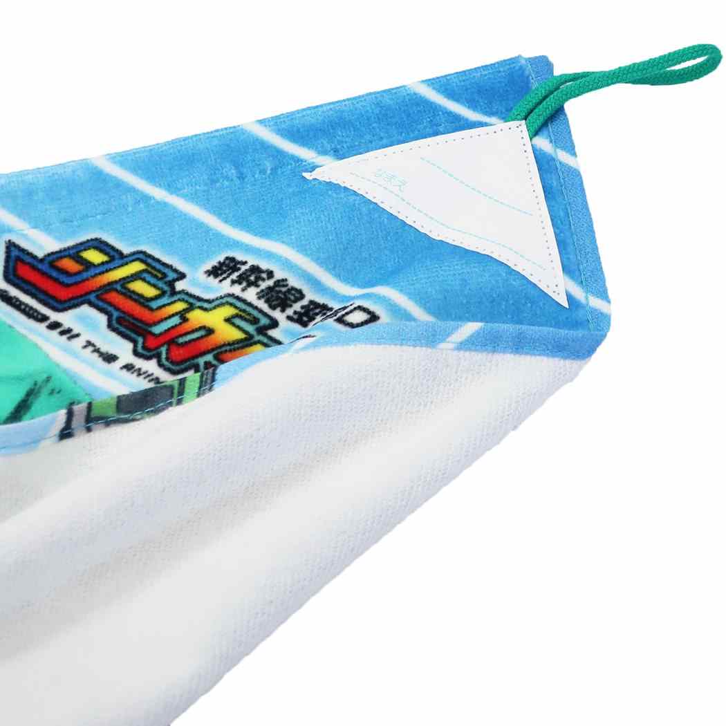 新幹線変形ロボ シンカリオンZ グッズ ループタオル アニメキャラクター ループ付き 幼稚園 ハンドタオル プレゼント 男の子 女の子