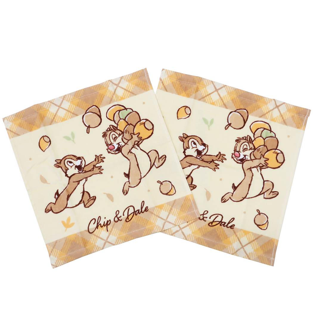 チップ&デール グッズ ハンドタオル ディズニー キャラクター プレゼント 男の子 女の子 ギフト