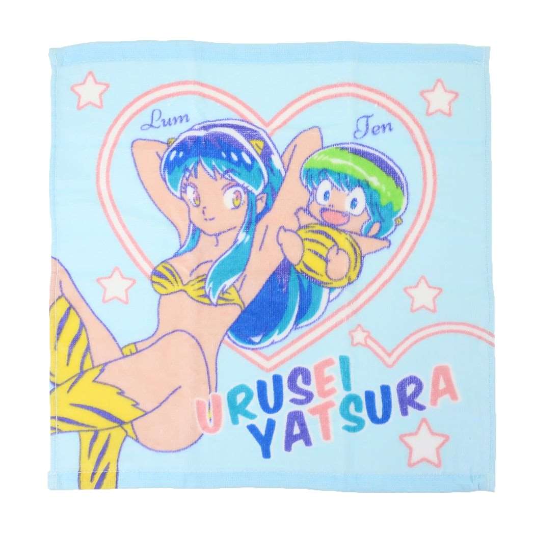うる星やつら グッズ ハンドタオル アニメキャラクター シャーリングタオル ラム&テン