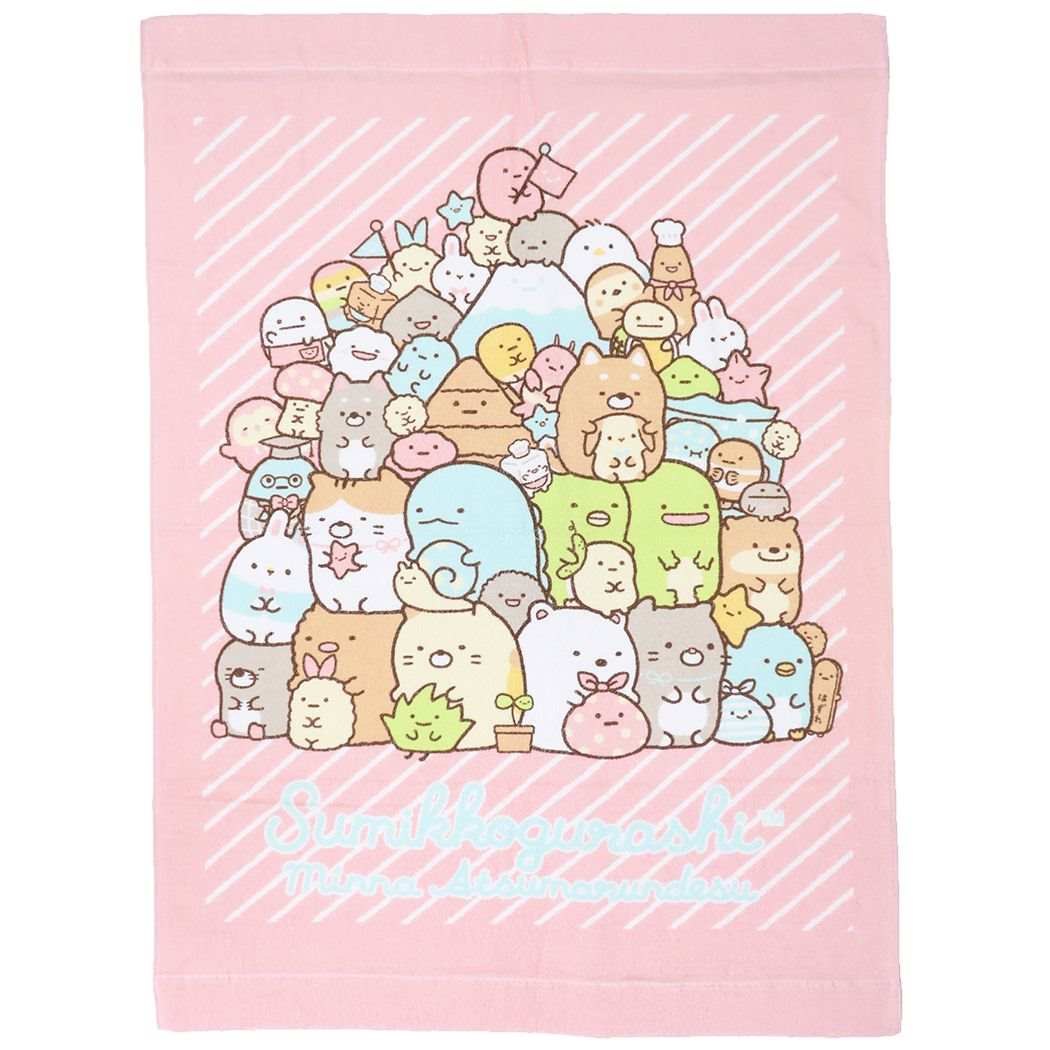 すみっコぐらし キャラクター タオルケット タオルお昼寝ケット あつまるんです サンエックス