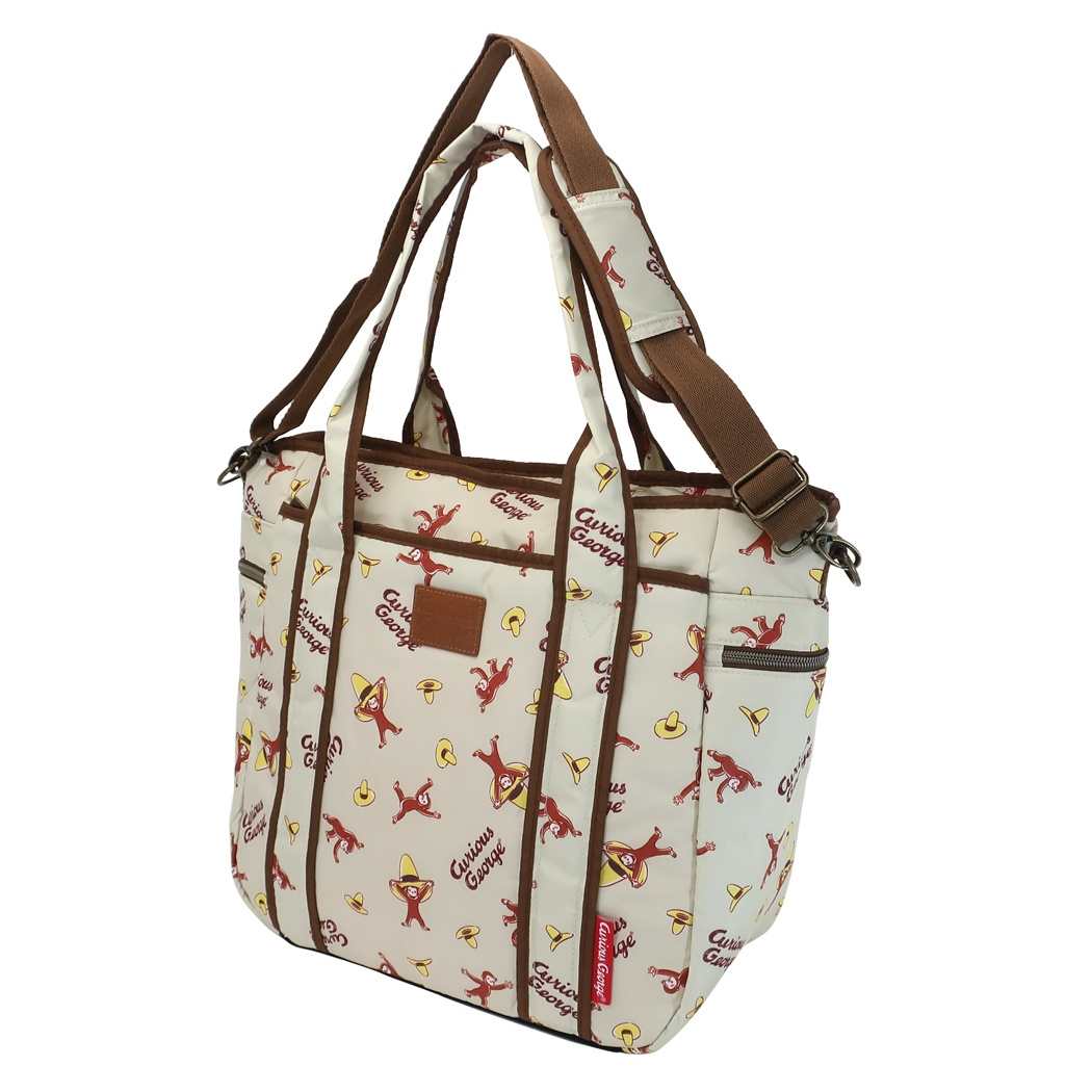 おさるのジョージ 通販 トートバッグ マザーショルダートート グッズ プレゼント 男の子 女の子 ギフト