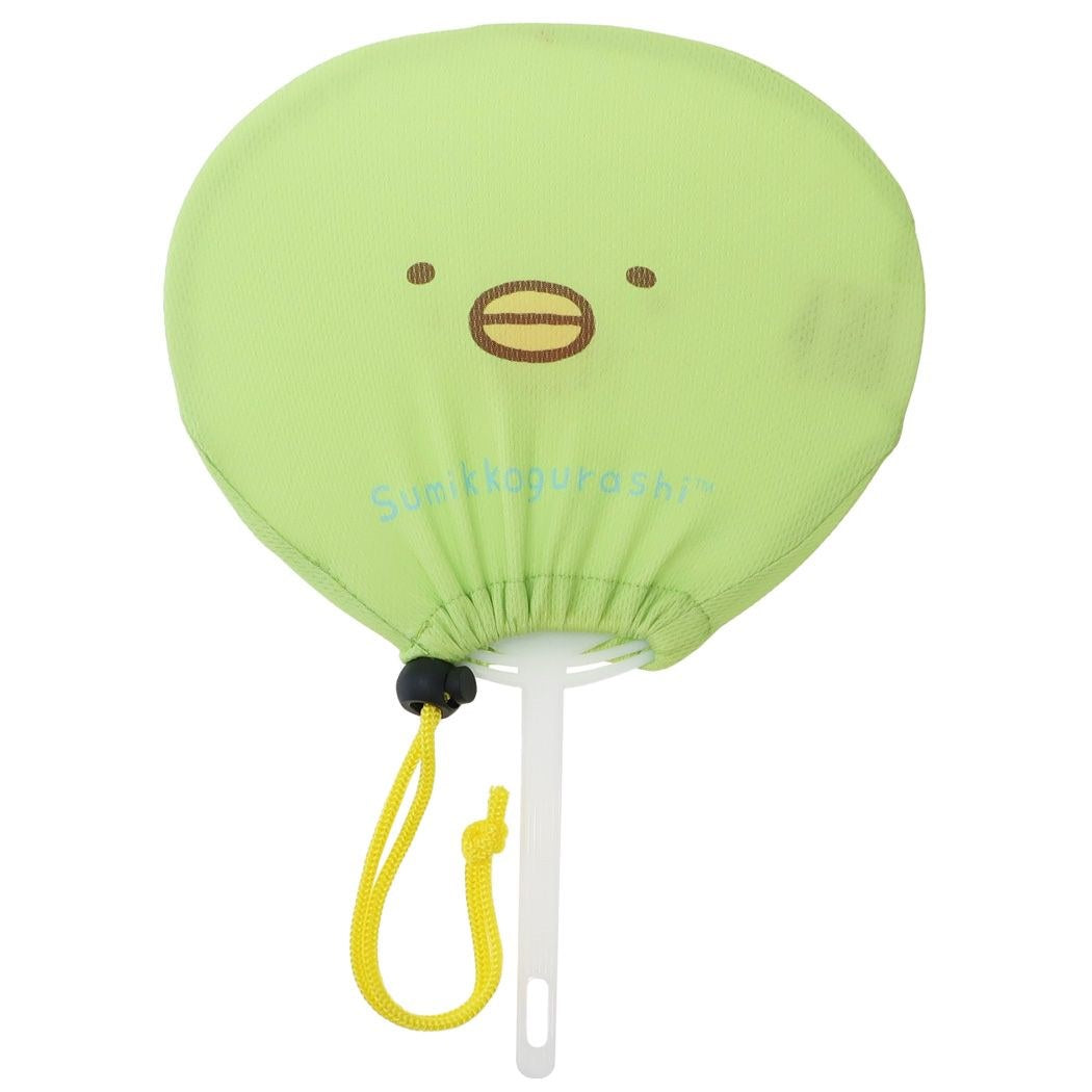 すみっコぐらし グッズ 夏雑貨 キャラクター ひんやり抗菌 うちわ ぺんぎん? プレゼント 男の子 女の子 ギフト