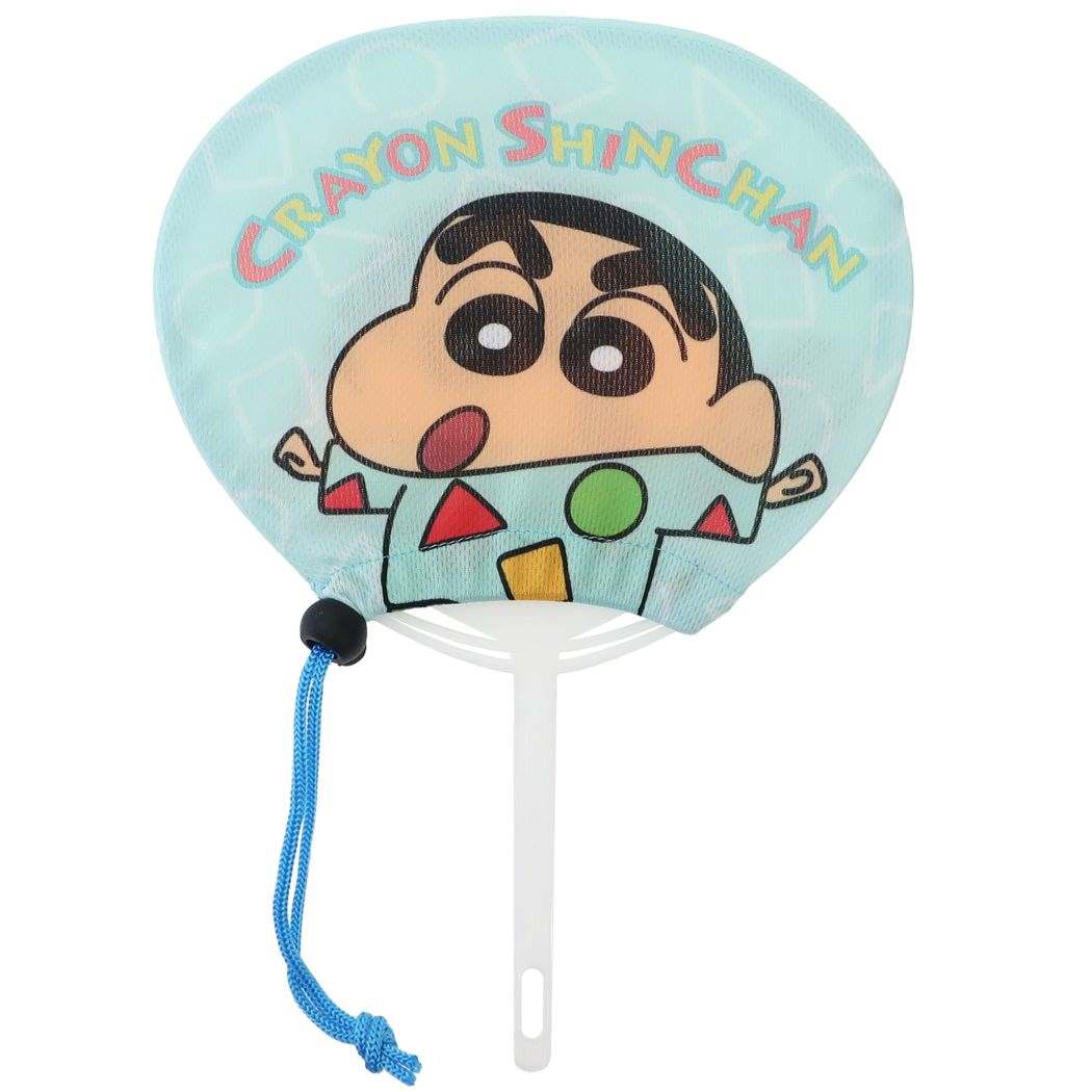 クレヨンしんちゃん アニメキャラクター 夏雑貨 ひんやり抗菌 うちわ パジャマしんちゃん プレゼント 男の子 女の子 ギフト