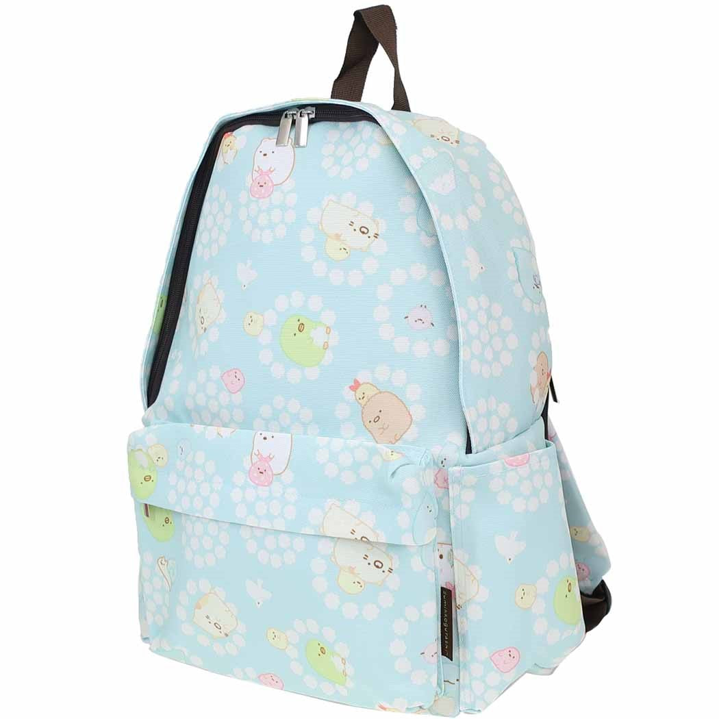 すみっコぐらし グッズ デイパック キャラクター マザーリュック ブルー プレゼント 男の子 女の子 ギフト