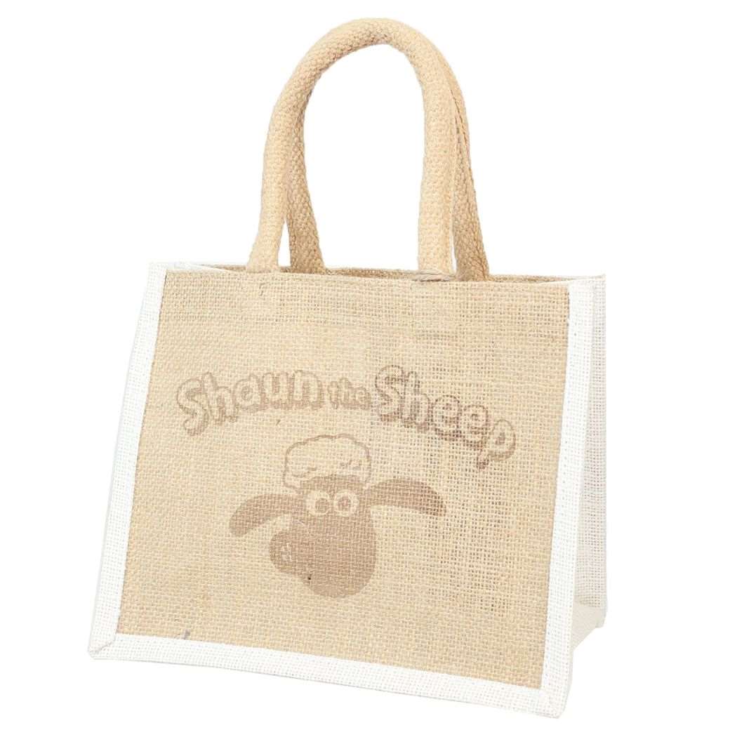 ひつじのショーン グッズ ランチバッグ キャラクター ジュートマイバッグ S