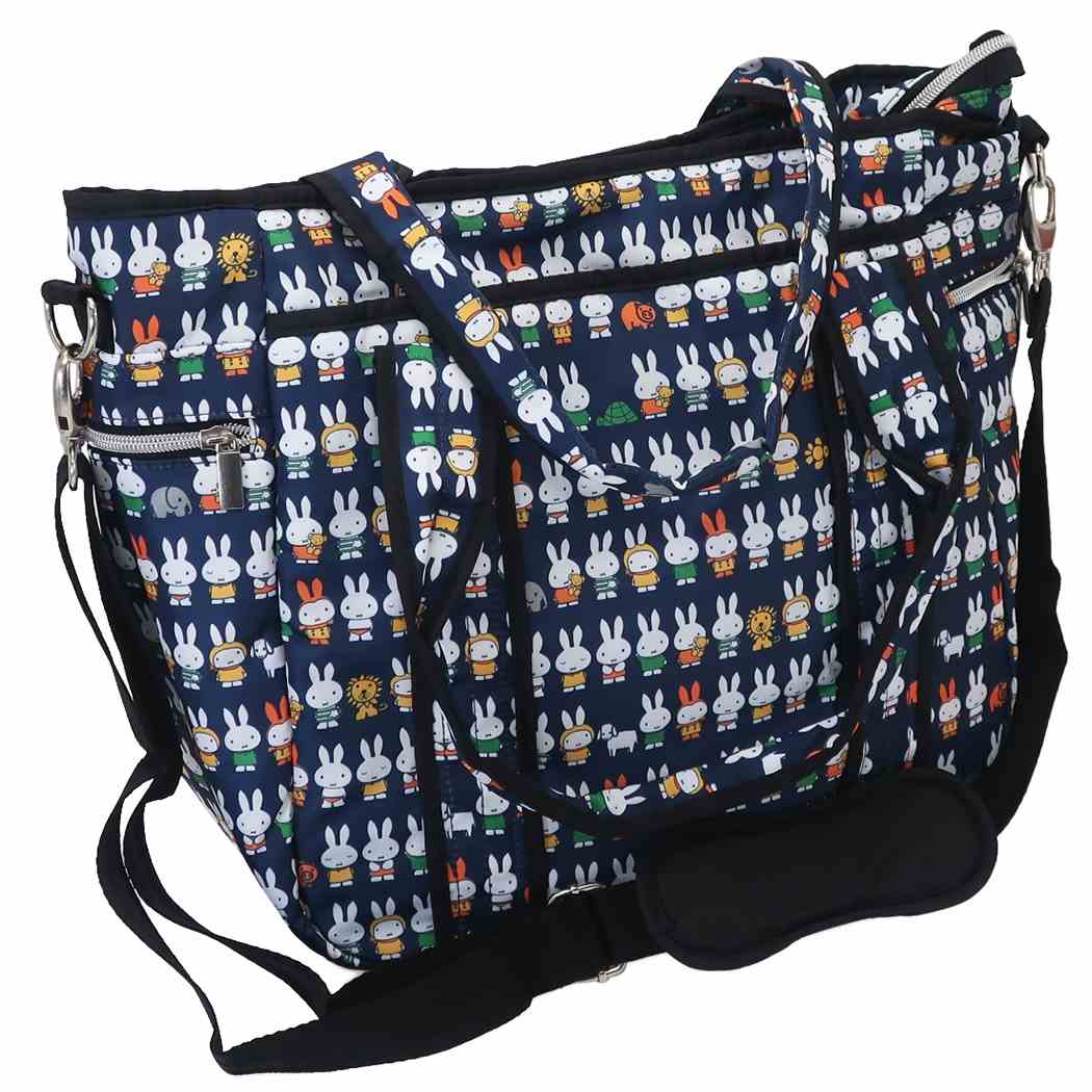 ミッフィー マザーズショルダートート トートバッグ 整列 ディックブルーナ アイプランニング 35×34×16cm プレゼント 男の子