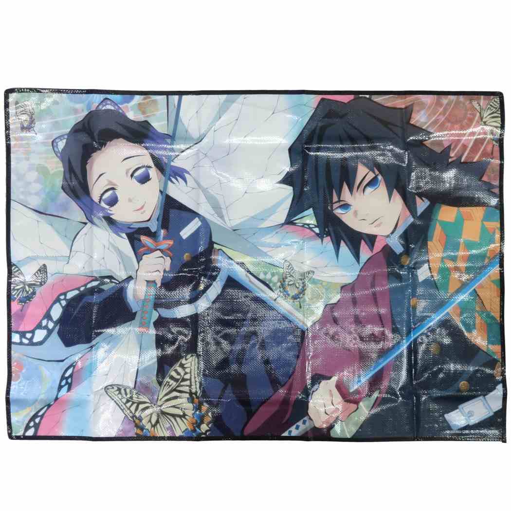 レジャーシート 鬼滅の刃 ピクニック用品 少年ジャンプ 胡蝶しのぶ 冨岡義勇 1-2人用 ビニールシート プレゼント 男の子 女の子