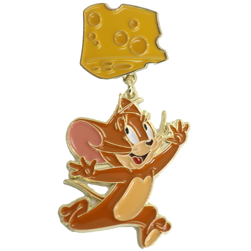 ダイカット ゆらゆら ピンズ トムとジェリー ピンバッジ ワーナーブラザーズ 通販 JERRY プレゼント 男の子 女の子 ギフト