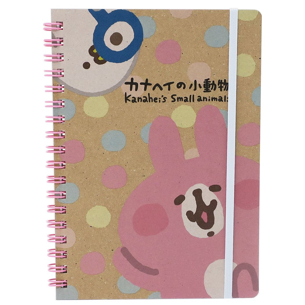 カナヘイの小動物 リングノート B6リングノート ピスケ&うさぎ LINEクリエイターズ インロック ギフト雑貨 プレゼント 男の子