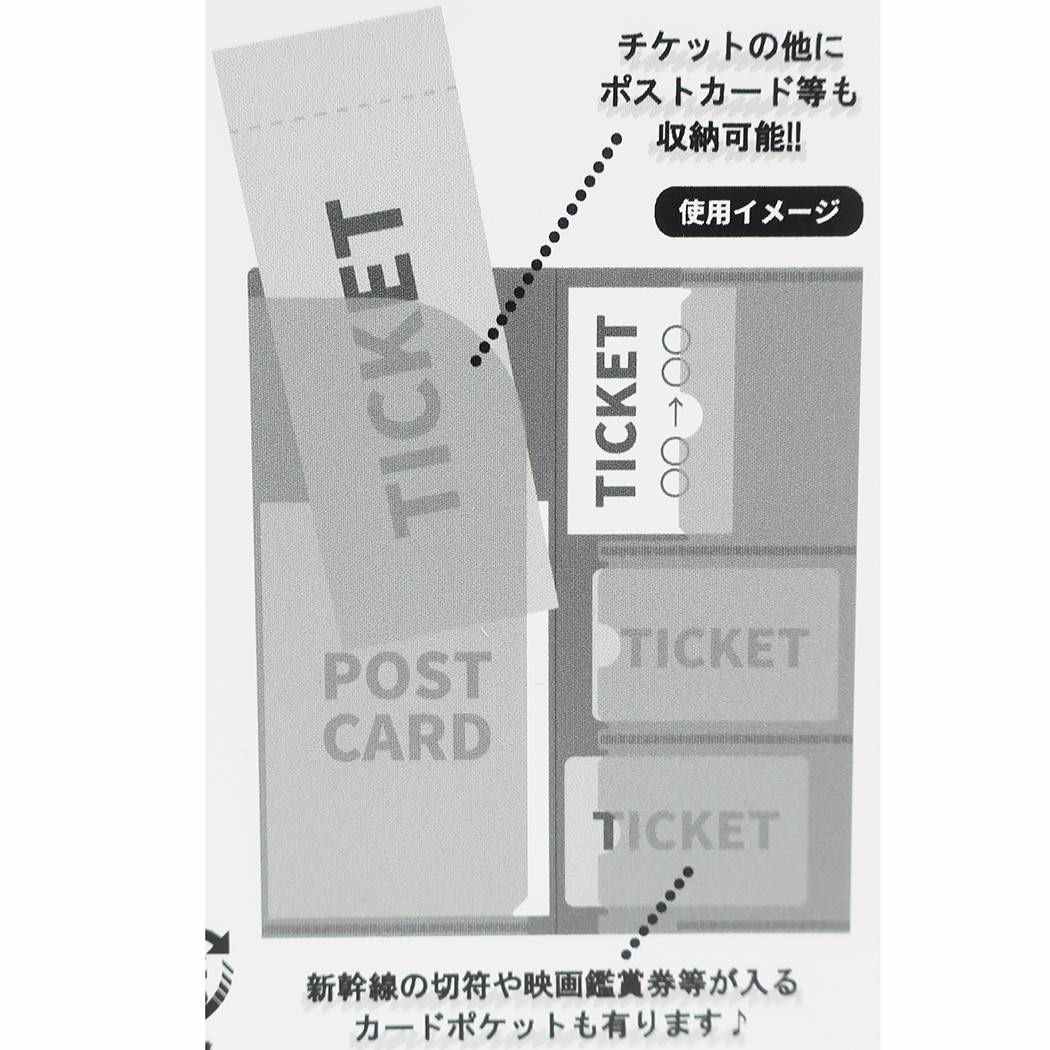 ハリーポッター 映画キャラクター チケットホルダー ミニクリアファイル ホグワーツ特急 プレゼント 男の子 女の子 ギフト