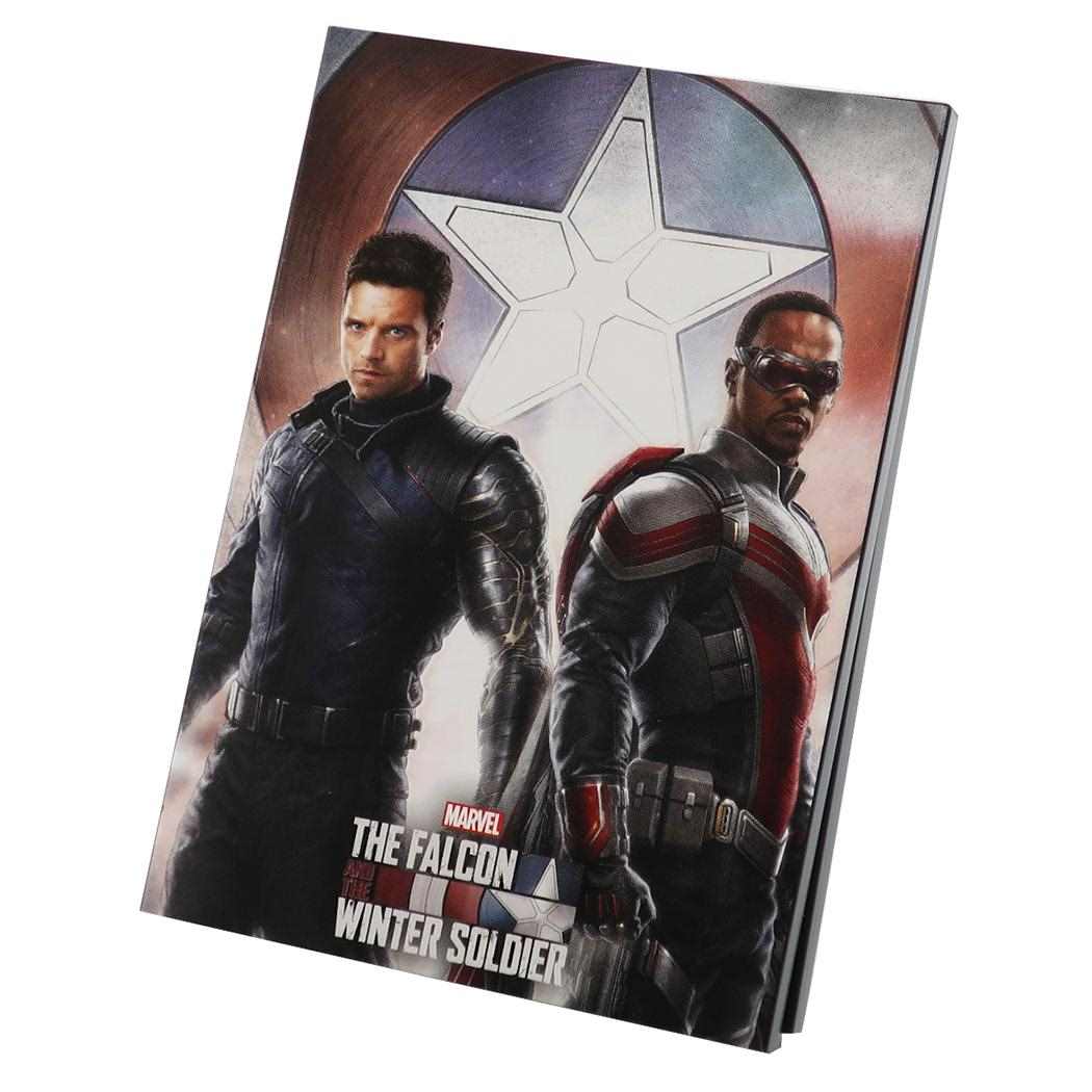 マーベル キャラクター メモ帳 パタパタ メモ ファルコン&ウィンターソルジャー MARVEL グッズ プレゼント 男の子 女の子 ギ