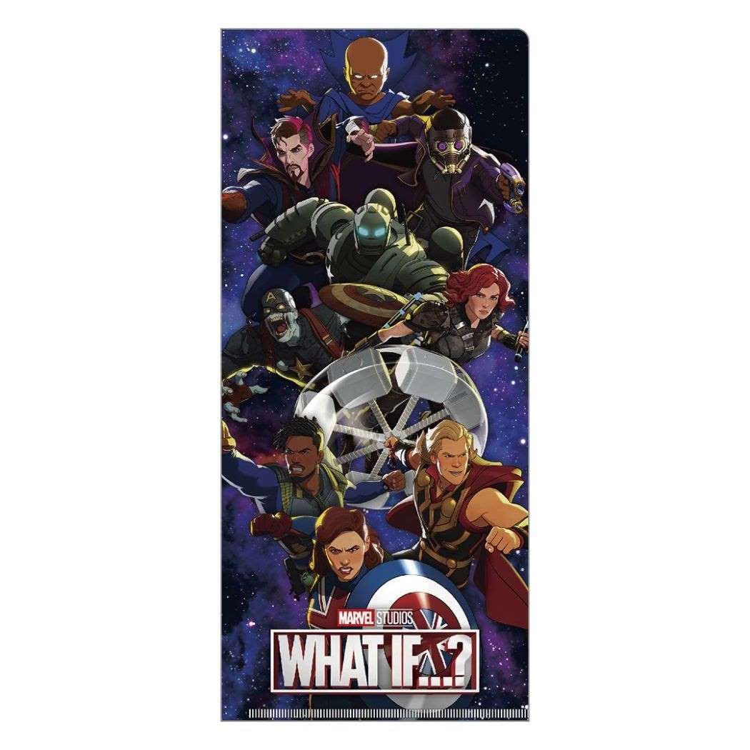 チケットホルダー WHAT IF…? ホワットイフ ミニクリアファイル MARVEL アニメキャラクター プレゼント 男の子 女の子