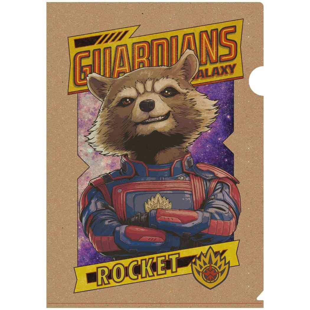 ガーディアンズオブギャラクシー:VOLUME 3 キャラクター A4ファイル クラフトファイル MARVEL