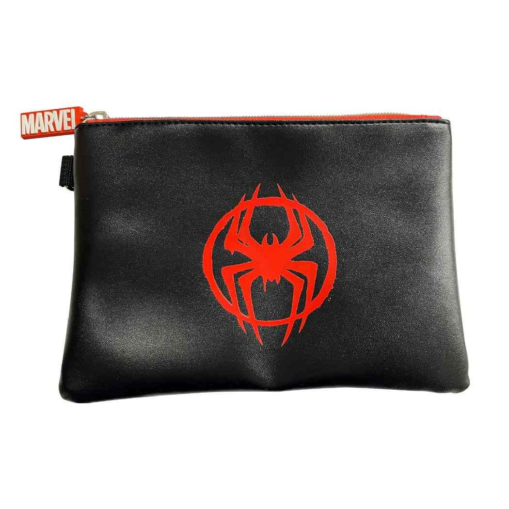 スパイダーマン:アクロス ザ スパイダーバース フラットポーチ MARVEL 平ポーチ キャラクター