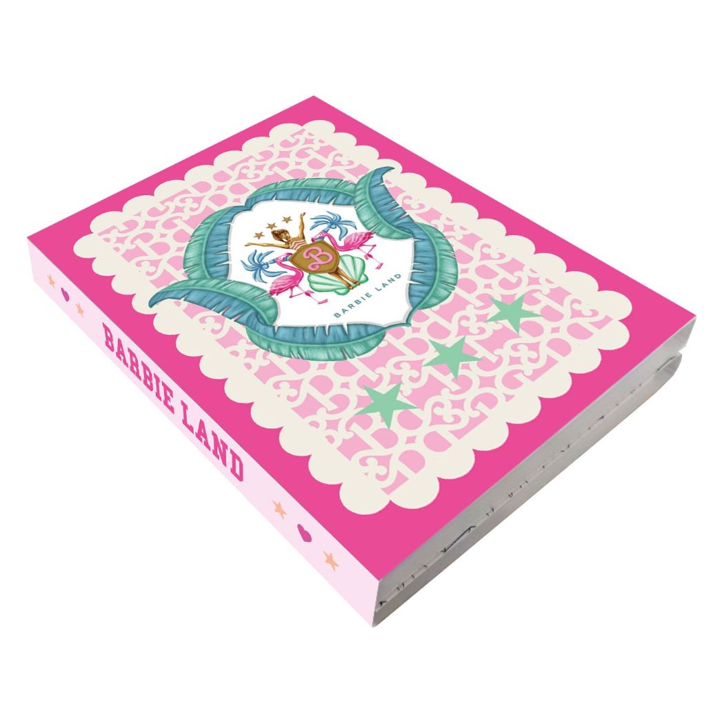 バービー Barbie キャラクター メモ帳 パタパタメモ