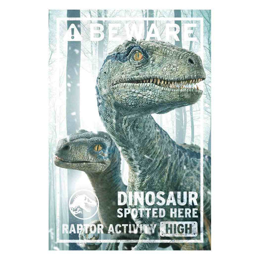 ジュラシックワールド3 恐竜 映画キャラクター POSTCARD 3Dポストカード B プレゼント 男の子 女の子 ギフト