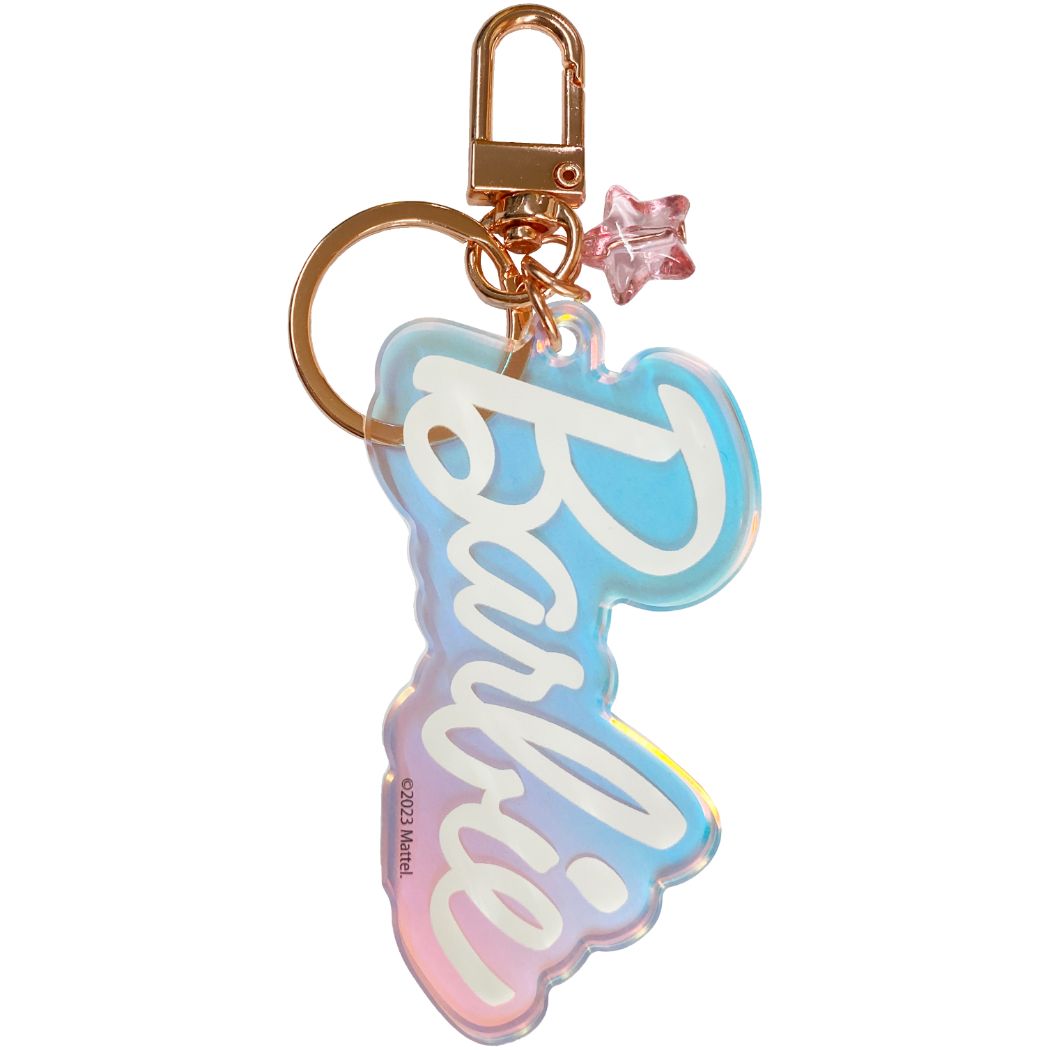 バービー Barbie キャラクター キーリング オーロラアクリルキーホルダー