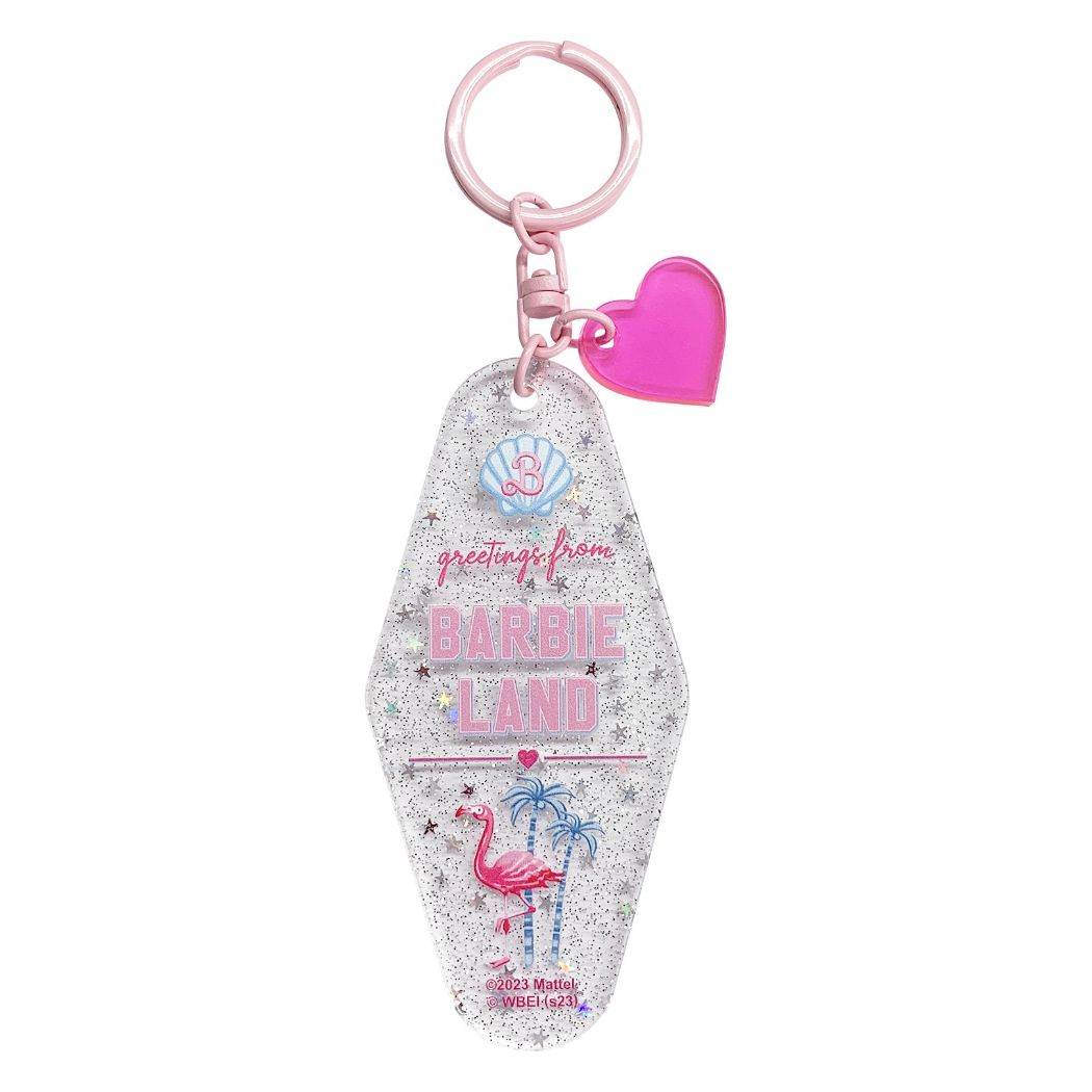 バービー グッズ キーリング Barbie キャラクター モーテルキーホルダー