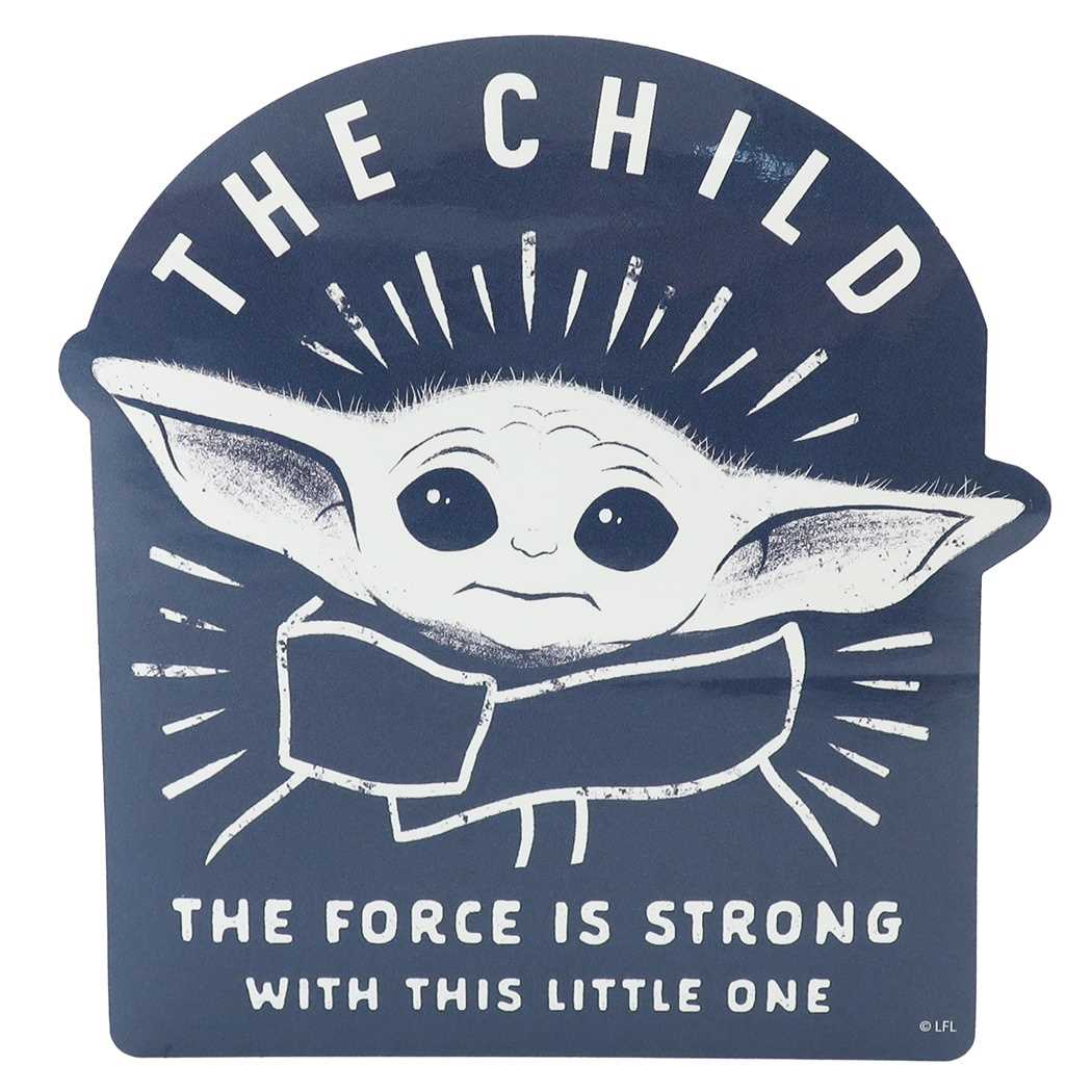 スターウォーズ マンダロリアン ダイカット ステッカー ビッグ シール Dタイプ STAR WARS インロック コレクション雑貨 プレゼン
