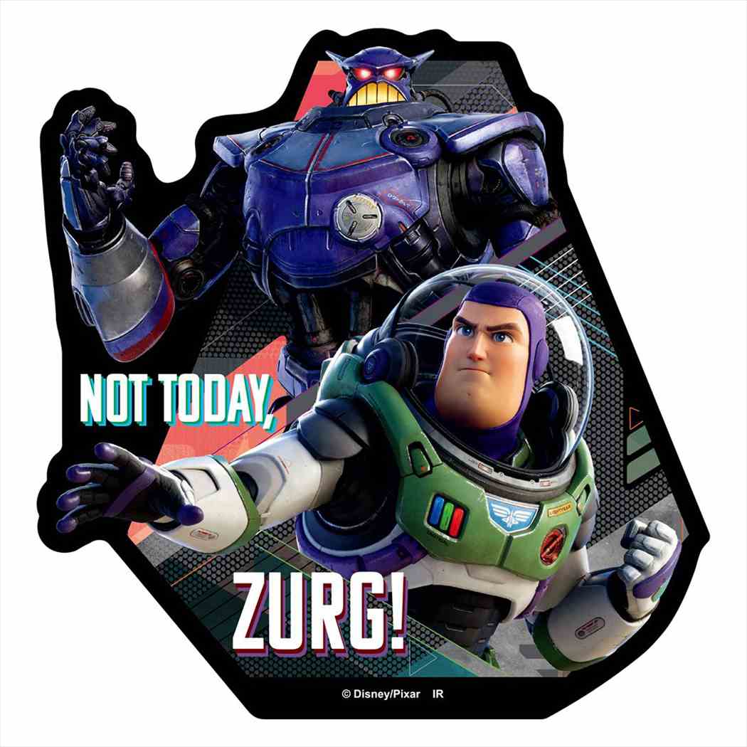 バズライトイヤー ビッグ シール ダイカットステッカー B ディズニー インロック プレゼント 男の子 女の子 ギフト