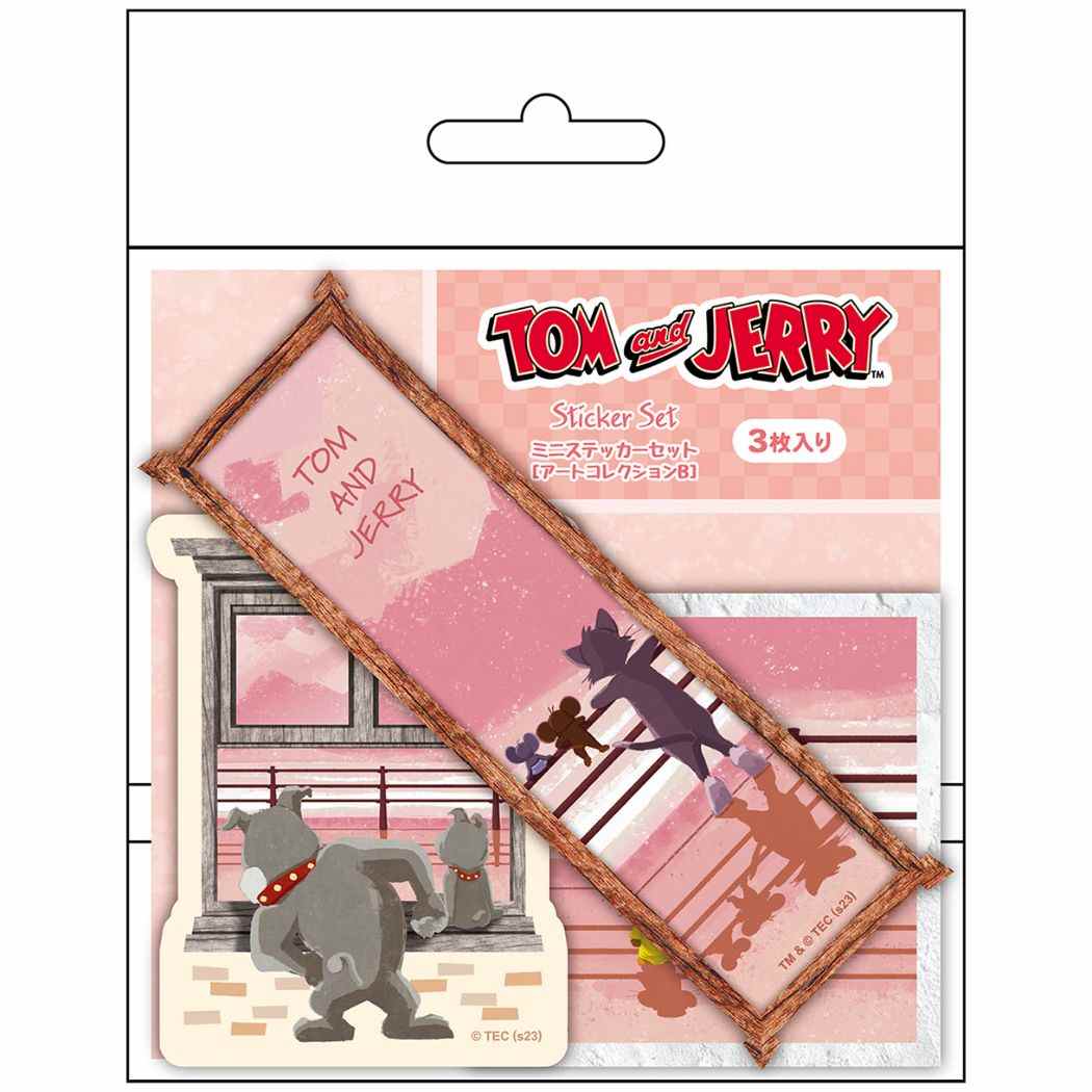 トムとジェリー ダイカットシール ミニステッカーセットB アートコレクション ワーナーブラザース