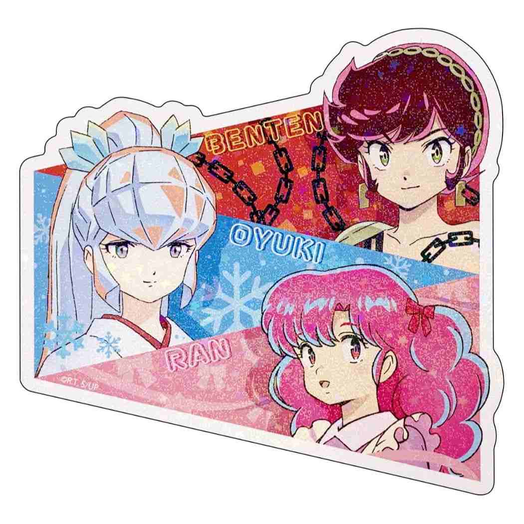 うる星やつら ホログラムステッカー ビッグ シール C アニメキャラクター