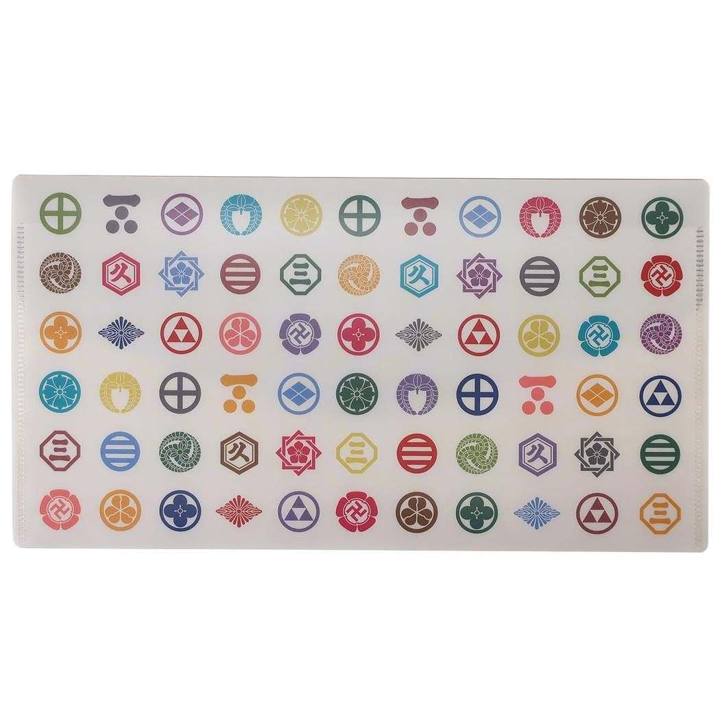 幕末家紋 抗菌 マスクケース ミニクリアファイル 幕末志士 グッズ プレゼント 男の子 女の子 ギフト