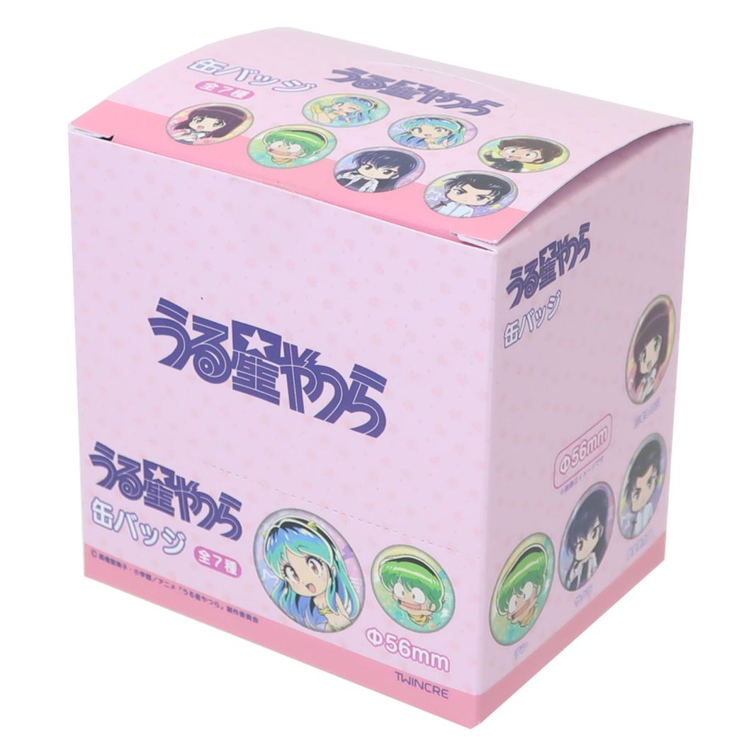 うる星やつら カンバッジ全7種 7個入セット 缶バッジ アニメキャラクター